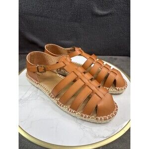 Seychelles Women's Tan Dylan Sandals Sz 8 Beach Strappy Boho Vibes Memory Foam